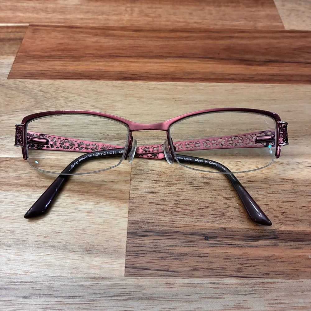 Lawrence Eyewear Eyeglasses Glasses Frames Royal Doulton RDF112 Rose 50-18-135